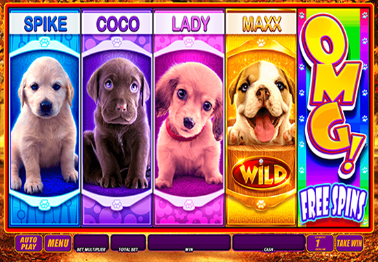 omg puppies slot machine in las vegas